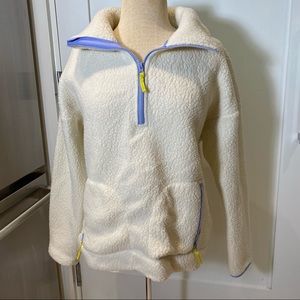 J. Crew Fleece Pullover Sweater